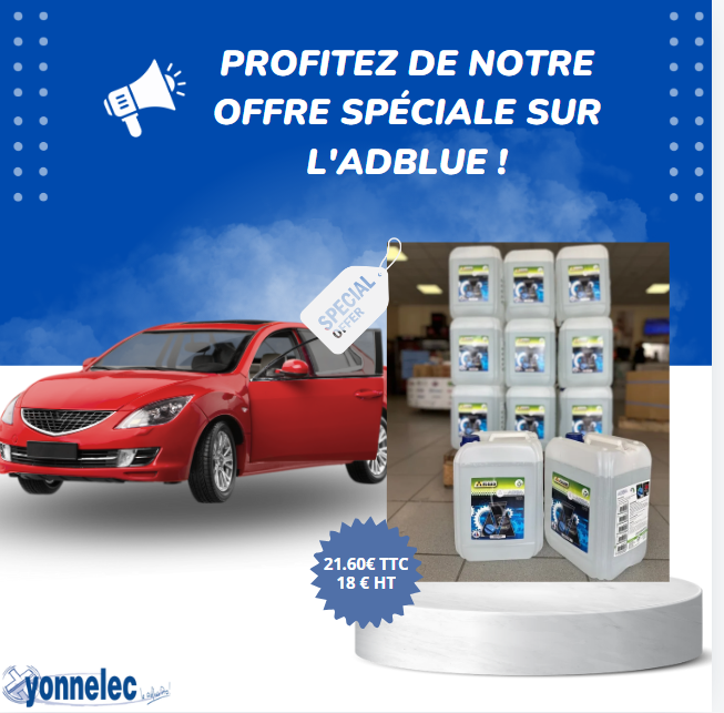 Profitez de notre offre spéciale sur l'ADBLUE !