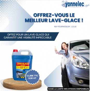 Offrez-vous le meilleur lave-glace !